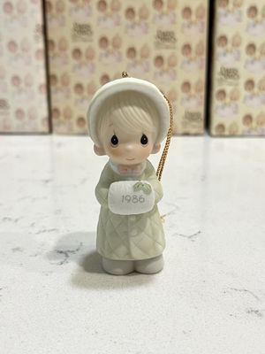 Precious Moments Wishing You a Cozy Christmas Ornament #102326