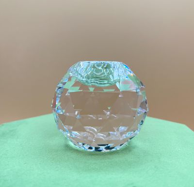 Swarovski Global King Round 60mm Candleholder #7600-135-000