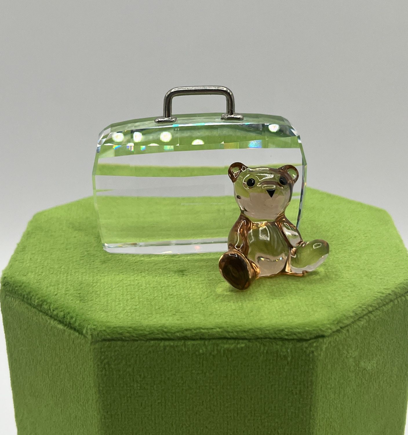 Swarovski Cardholder Bear with Suitcase #296338