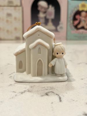 Precious Moments There's a Christian Welcome Here Ornament #528021 Precious Moments There's a Christian Welcome Here Ornament #528021
