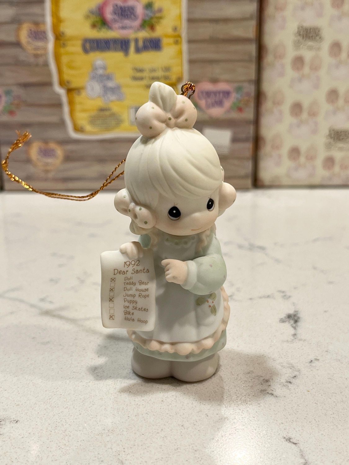 Precious Moments But The Greatest of These is Love Ornament #527696