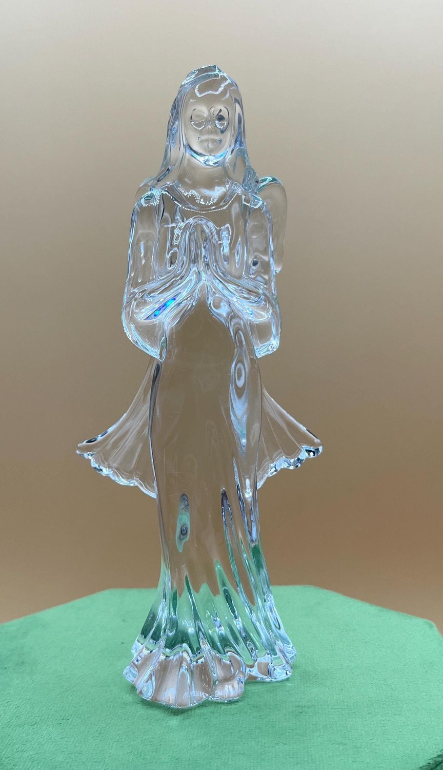 Crystal Angel with Hands United 6&quot;