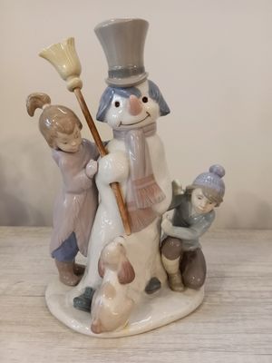 Lladro &quot;Snowman Figure&quot; #5613