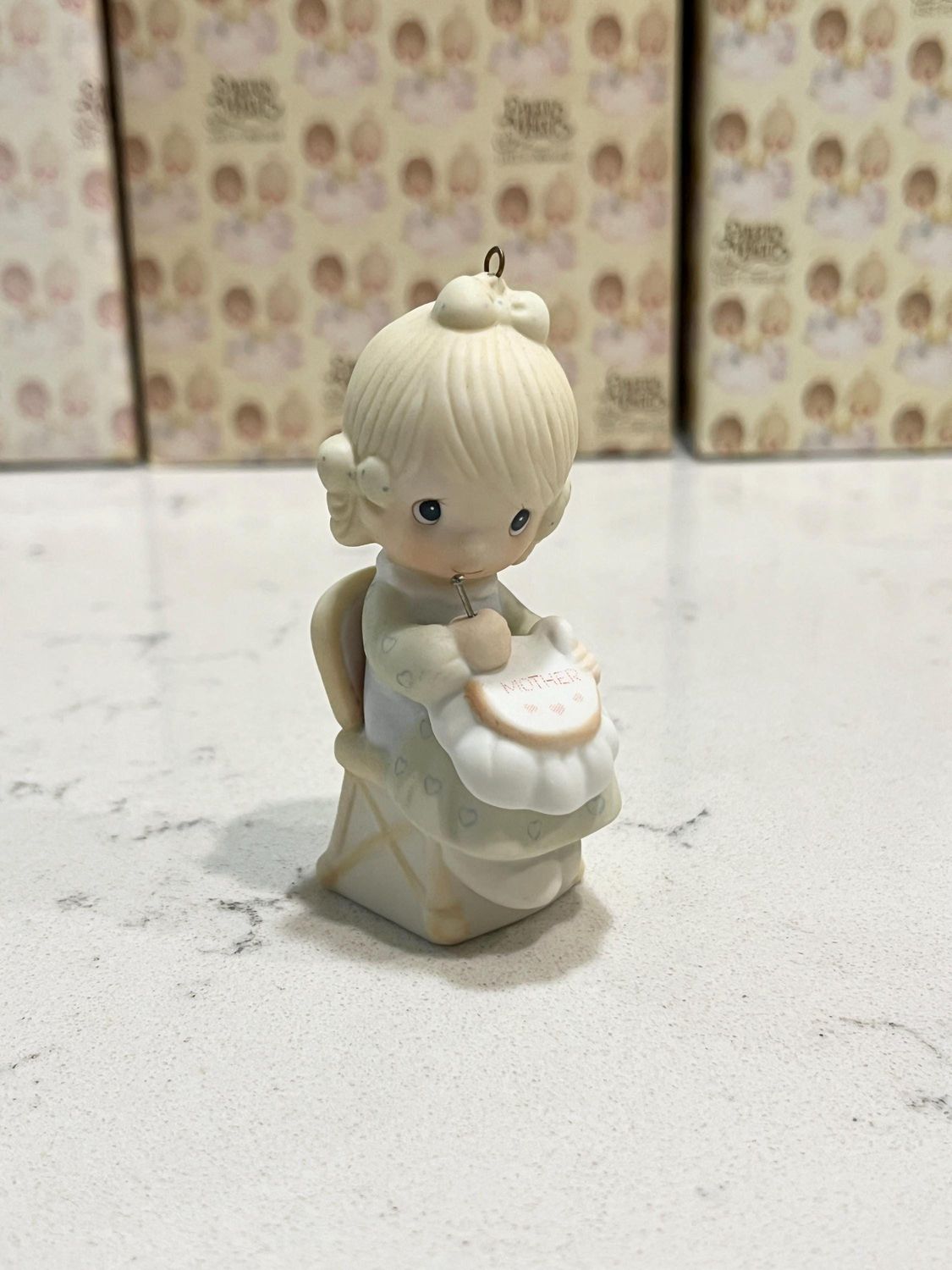Precious Moments Mother Sew Dear Ornament #E0514