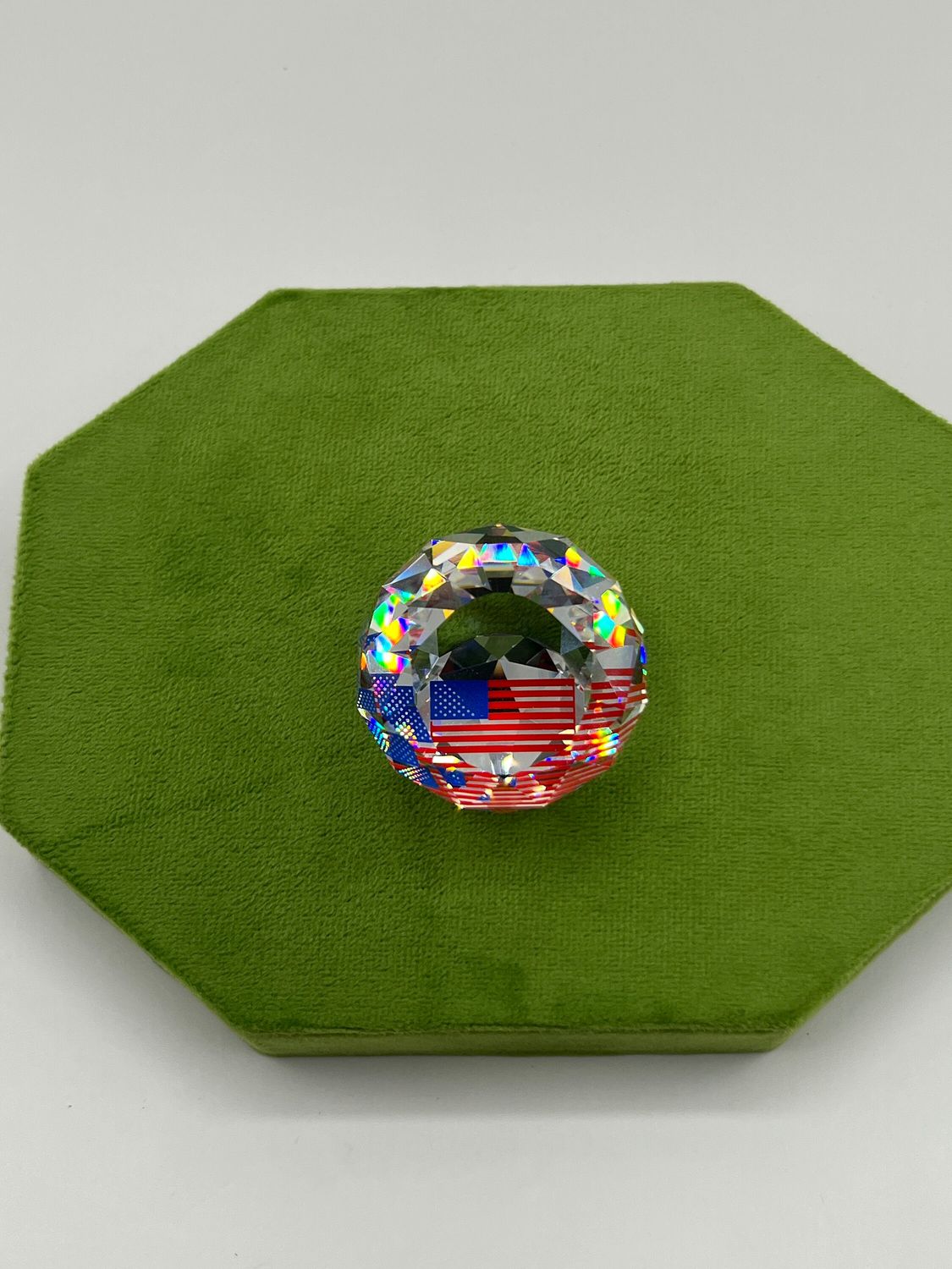 Swarovski American Flag Paperweight #258777
