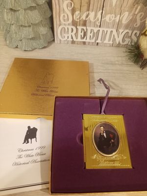 White House 1999 Abraham Lincoln ornament
