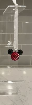Swarovski Disney Advent Calendar-Mickey Red Head with Dots Ornament