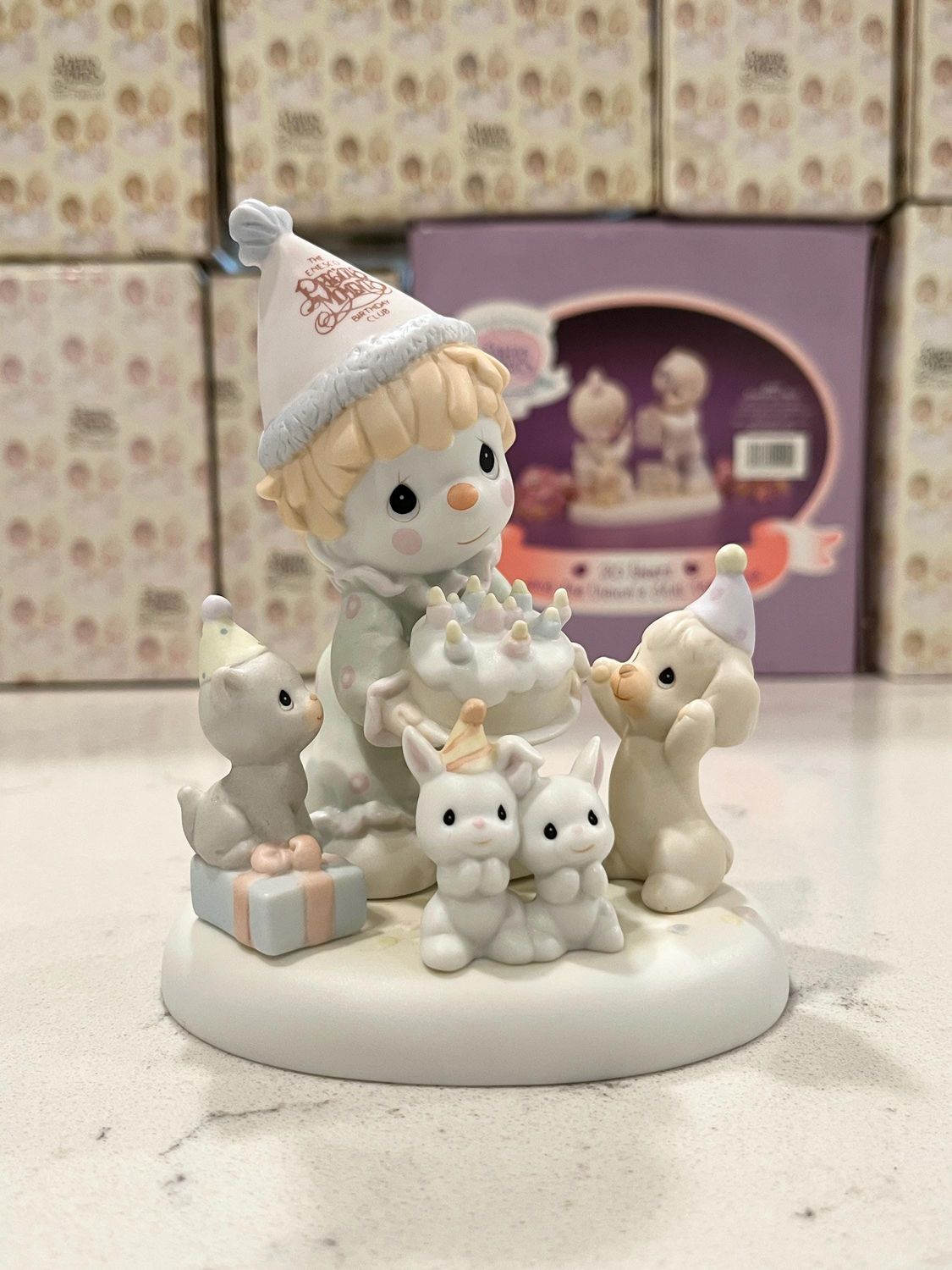 Precious Moments 10 Wonderful Years of Wishes #BC952
