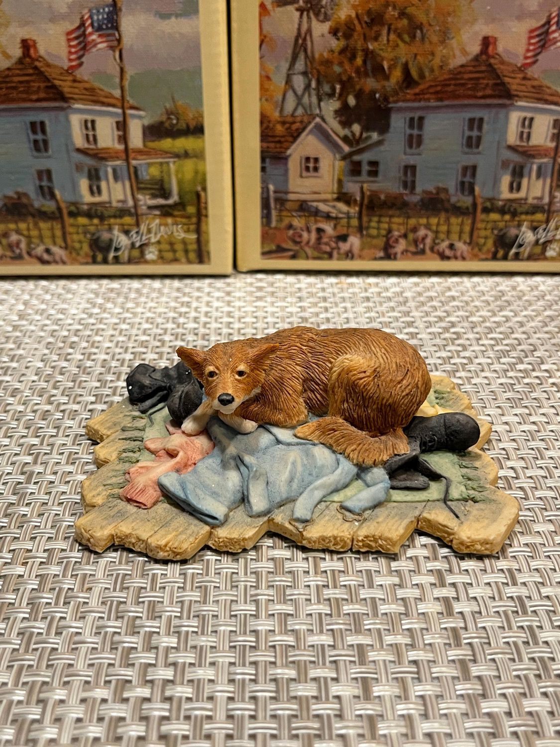 Lowell Davis Collection &quot;His Master&#39;s Dog&quot; #225244