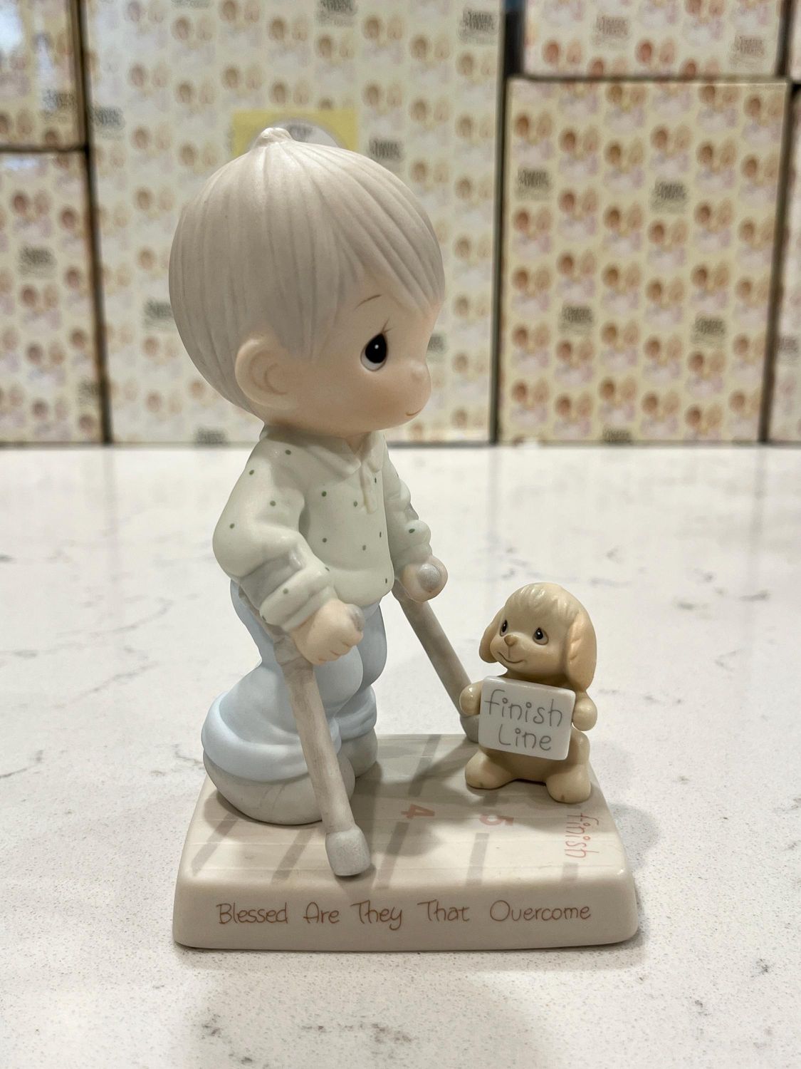 Precious Moments Blessed Are Those That Overcome 1998 Special Limited-Edition Figure #115479