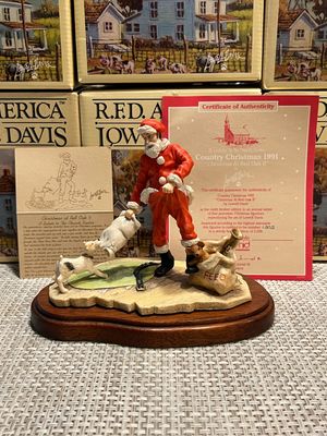 Lowell Daive Collection "Christmas at Red Oak II" #223558 Limited Edition #1302/2500
