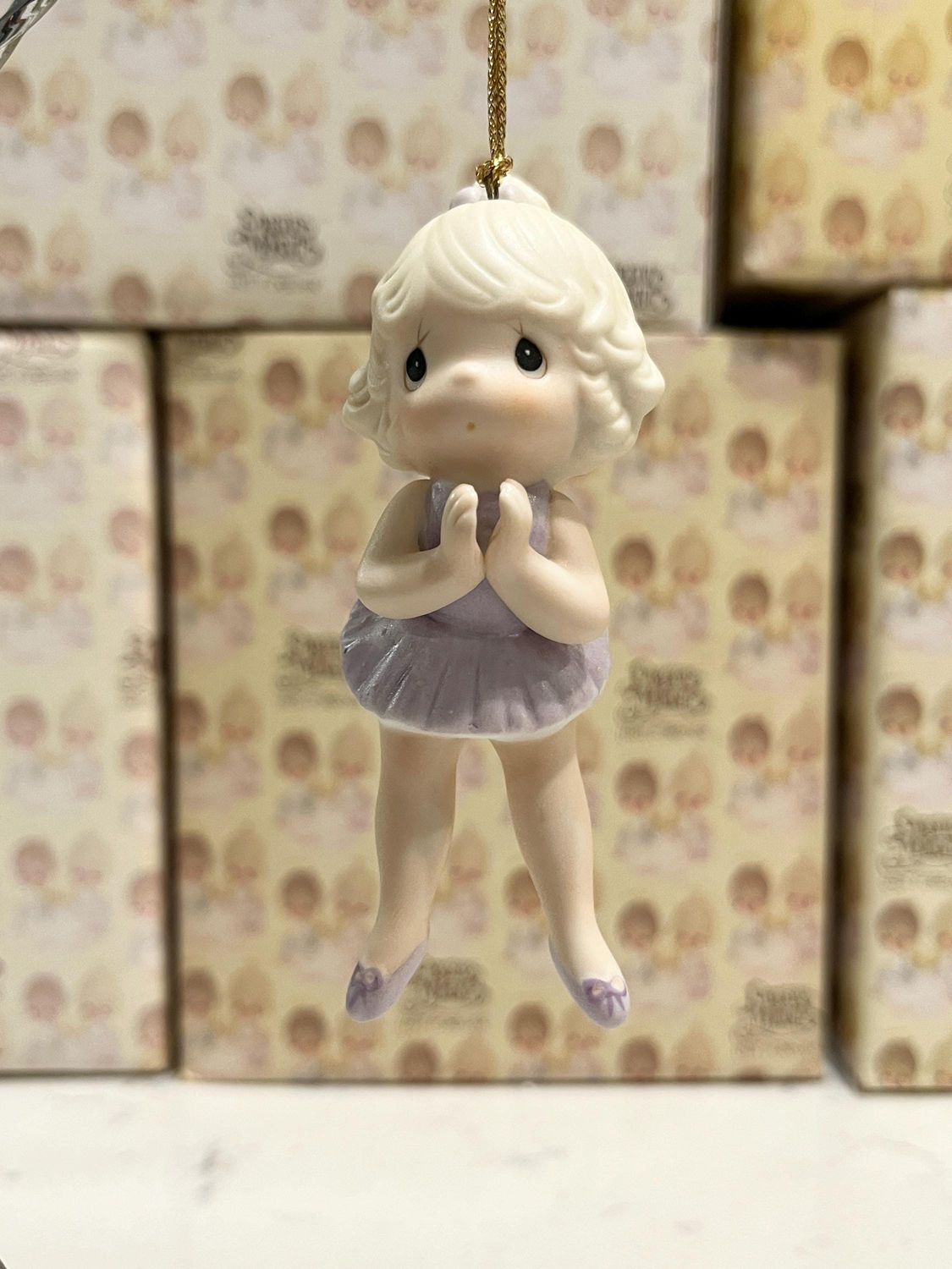 Precious Moments Lord Keep Me on My Toes Ornament #102423