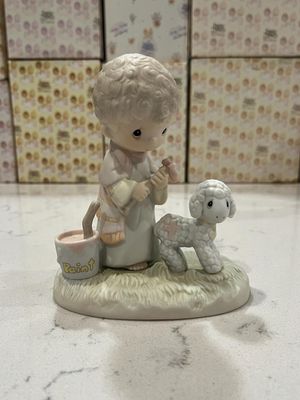 Precious Moments His Sheep Am I E7161 **Limited Edition Stamp*