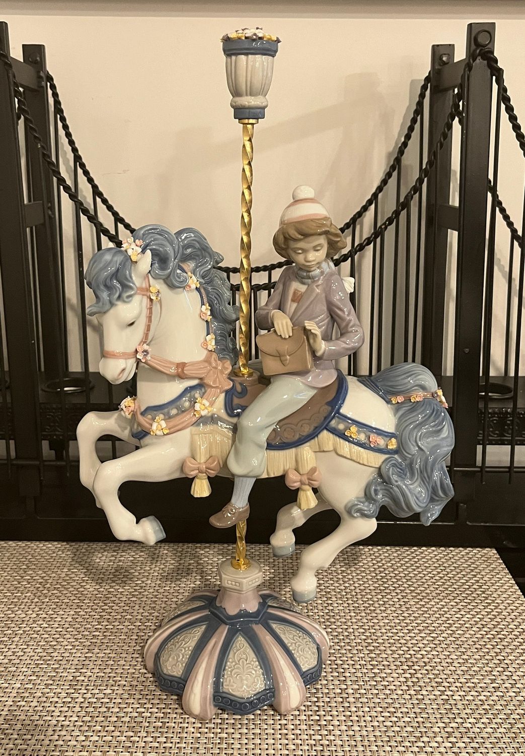 Lladro Carousel Canter #5732 Male Figure