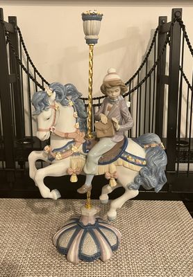 Lladro Carousel Canter #5732 Male Figure