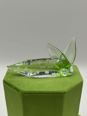 Swarovski Endangered Species "Wildlife" Plaque #906929 Swarovski Endangered Species "Wildlife" Plaque #906929