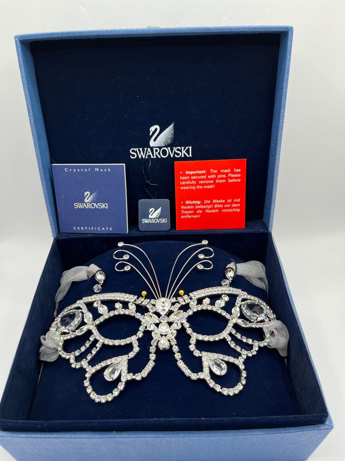 Swarovski 4th Mask Butterfly Design Limited Edition/2000 #808301