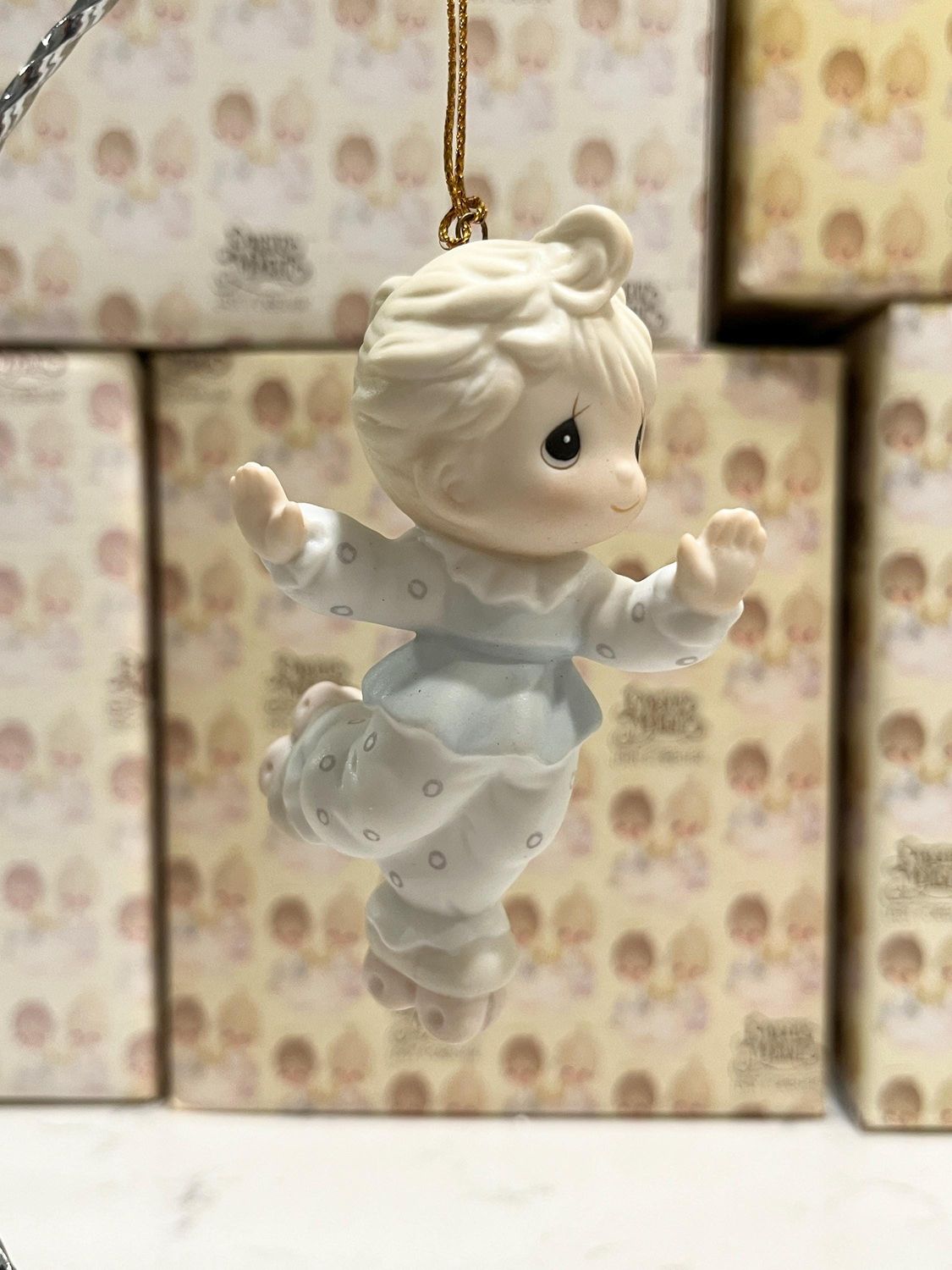 Precious Moments Glide Through the Holidays Ornament #521566