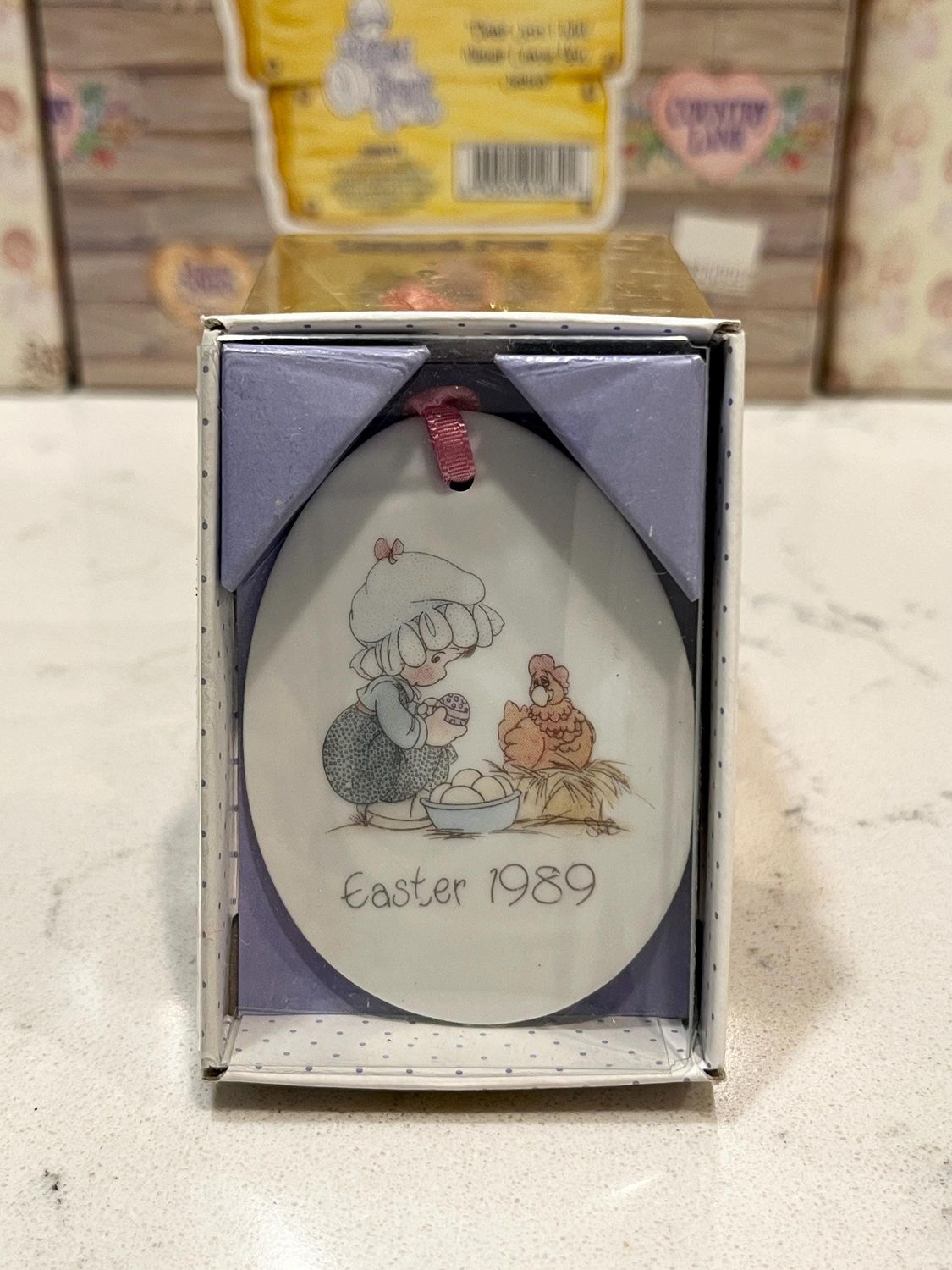 Precious Moments 1989 Easter Ornament #218537