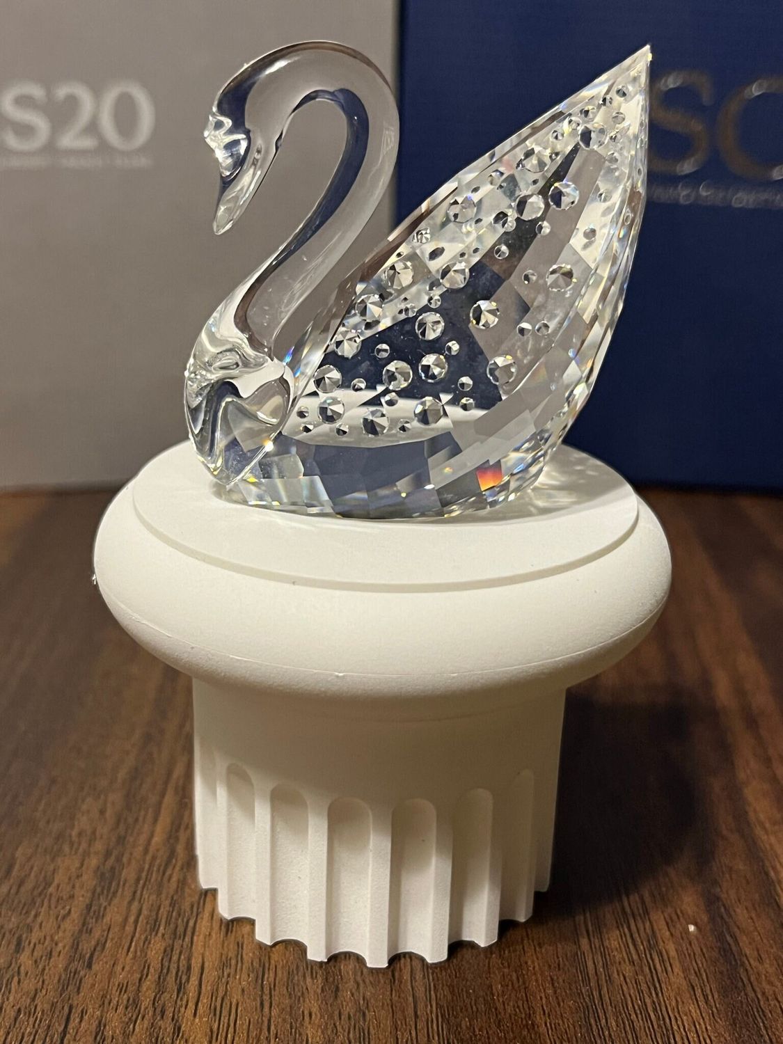 Swarovski 100th Centennial Swan #7633-100