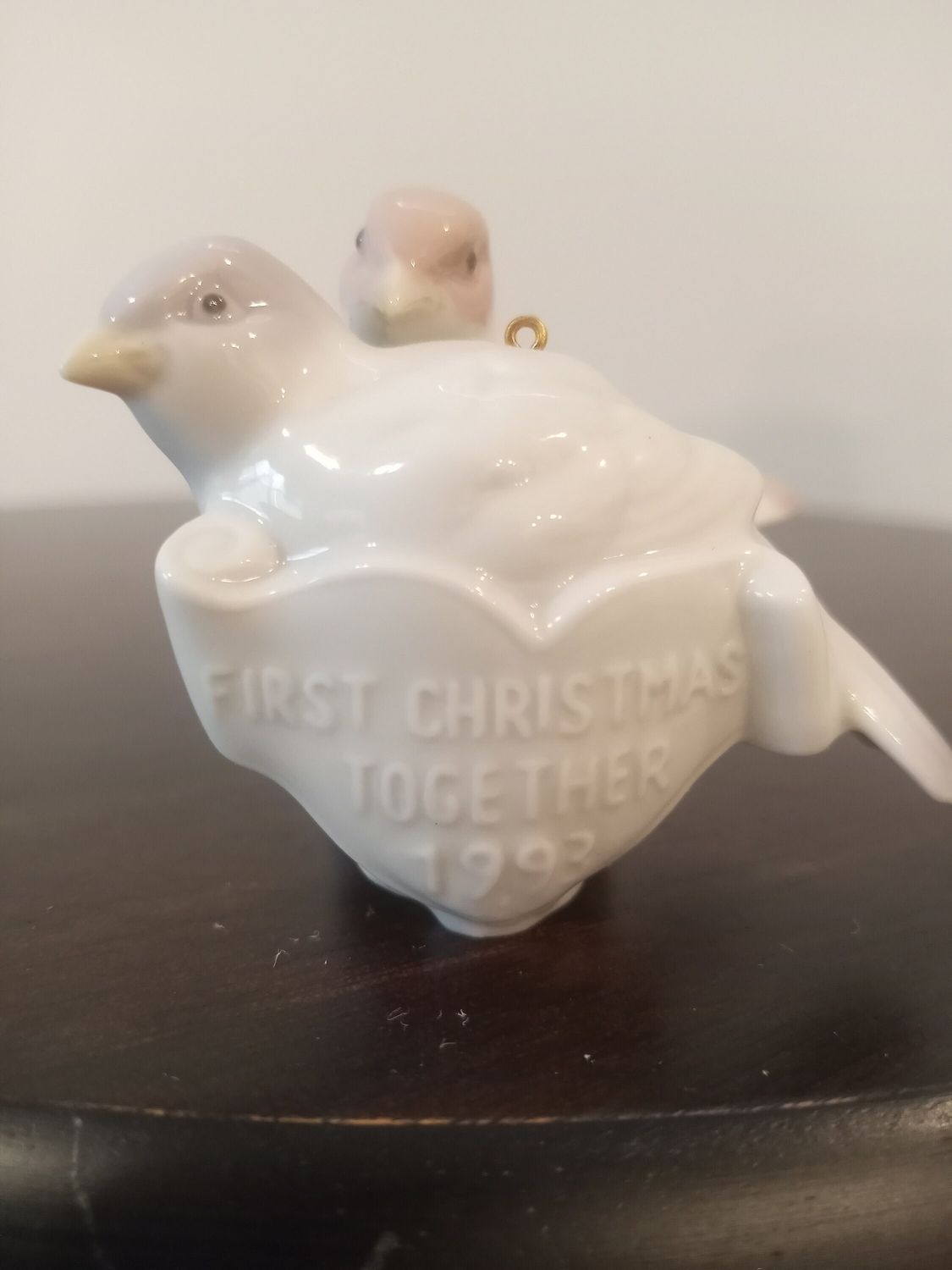 Lladro &quot;First Christmas Together Ornament&quot; #6038