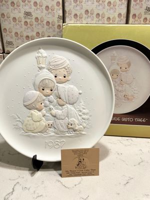 Precious Moments Decor 7.25" Plates