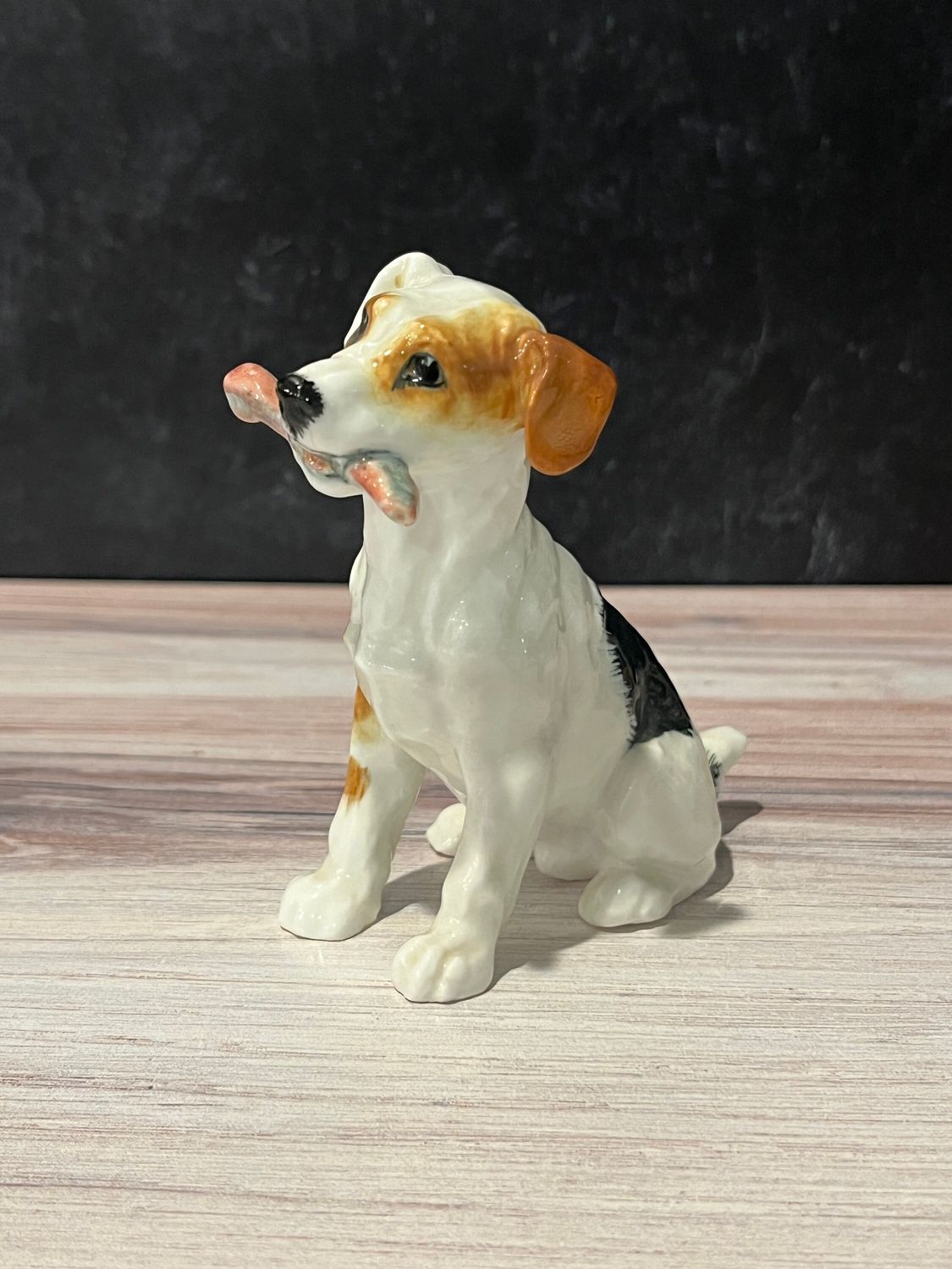 Royal Doulton Jack Russel Terrier Sitting #1101 Royal Doulton Jack Russel Terrier Sitting #1101