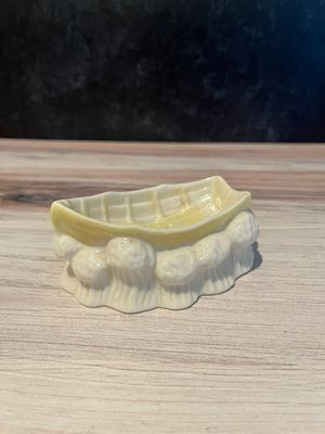 Belleek Irish Boat Caught in Waves Dish