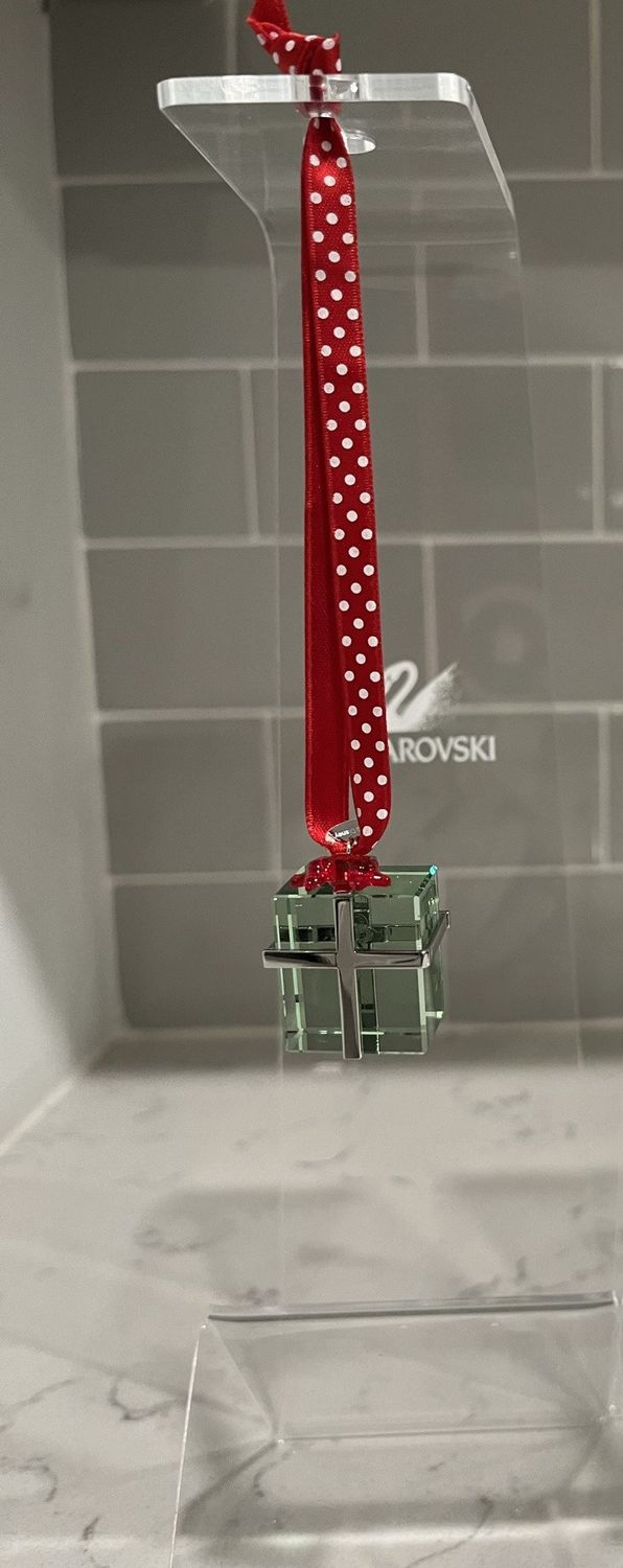 Swarovski Disney Advent Calendar-Green Present