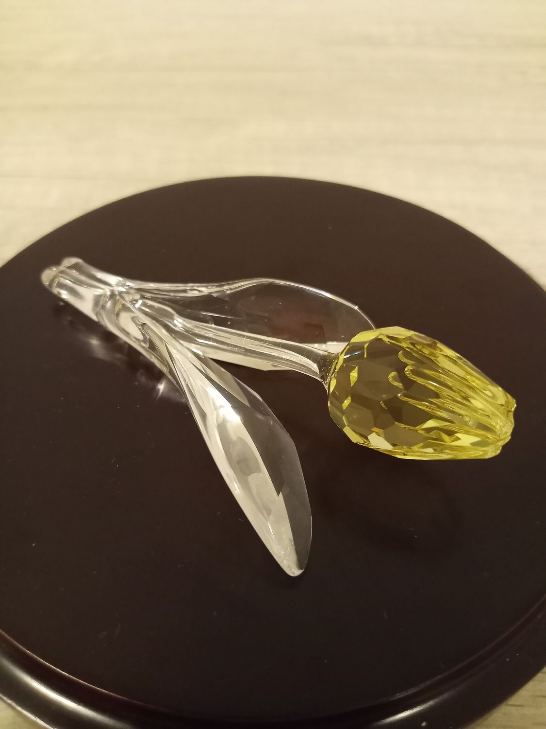 Swarovski 2004 Renewal Yellow Tulip #608567