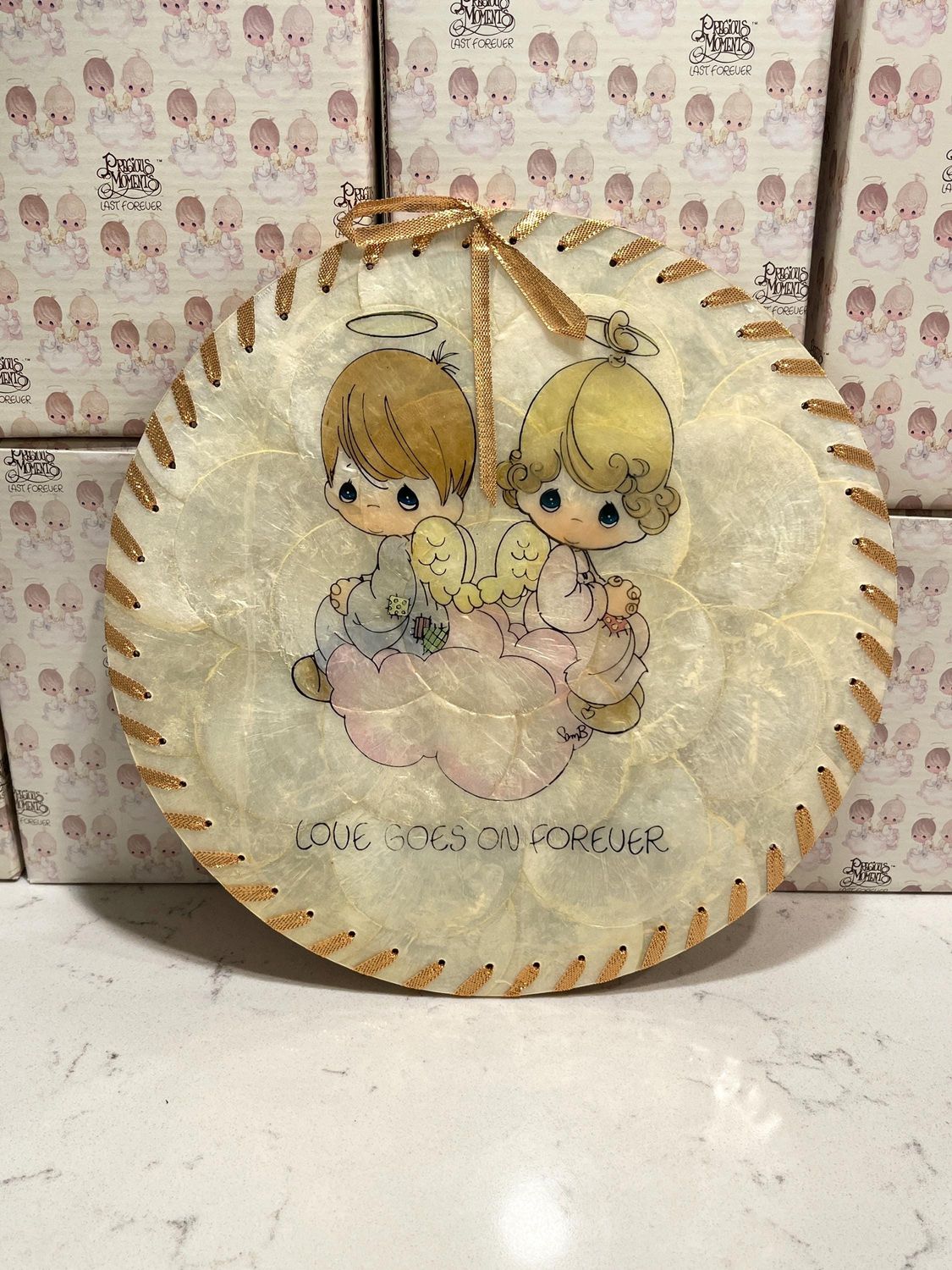 Precious Moments Capiz Shell 10&quot; Wall Ornaments