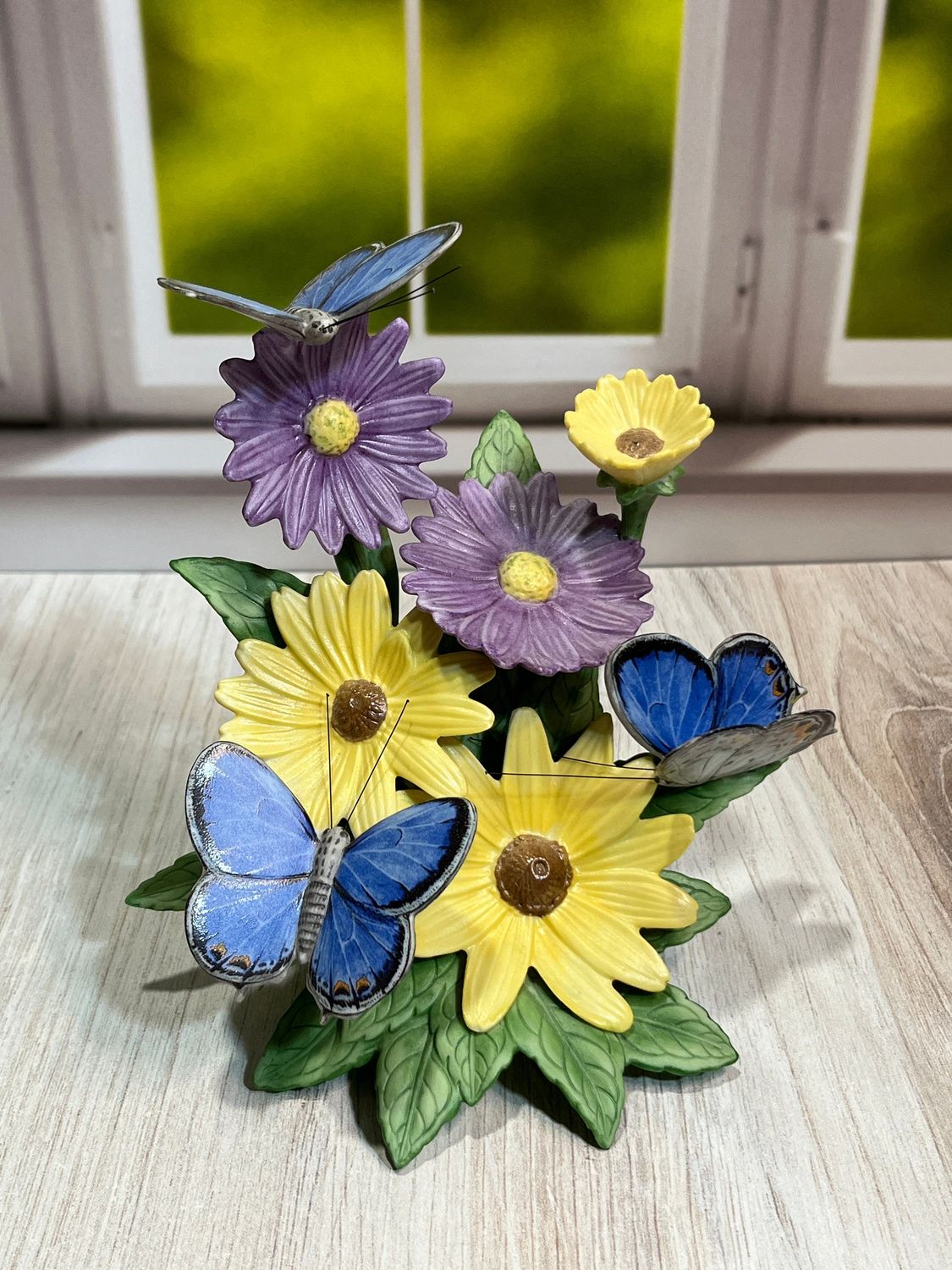 Lenox Blue Beauty Butterflies and Flowers