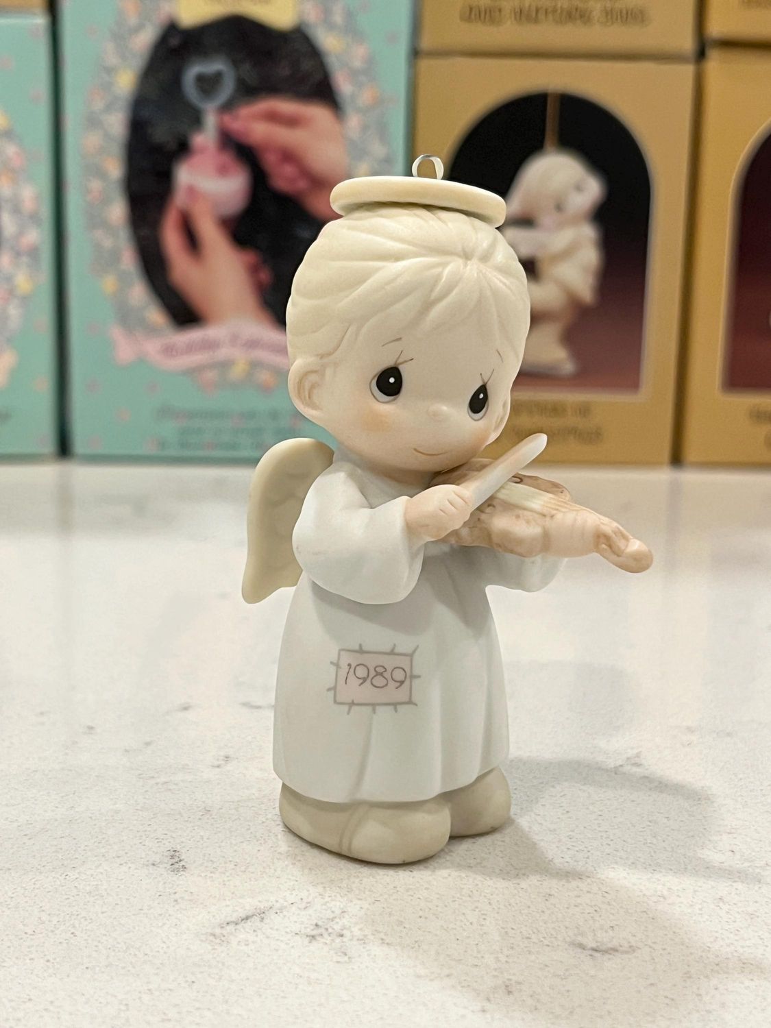 Precious Moments Oh Holy Night Ornament #522848 1989 Special Issue