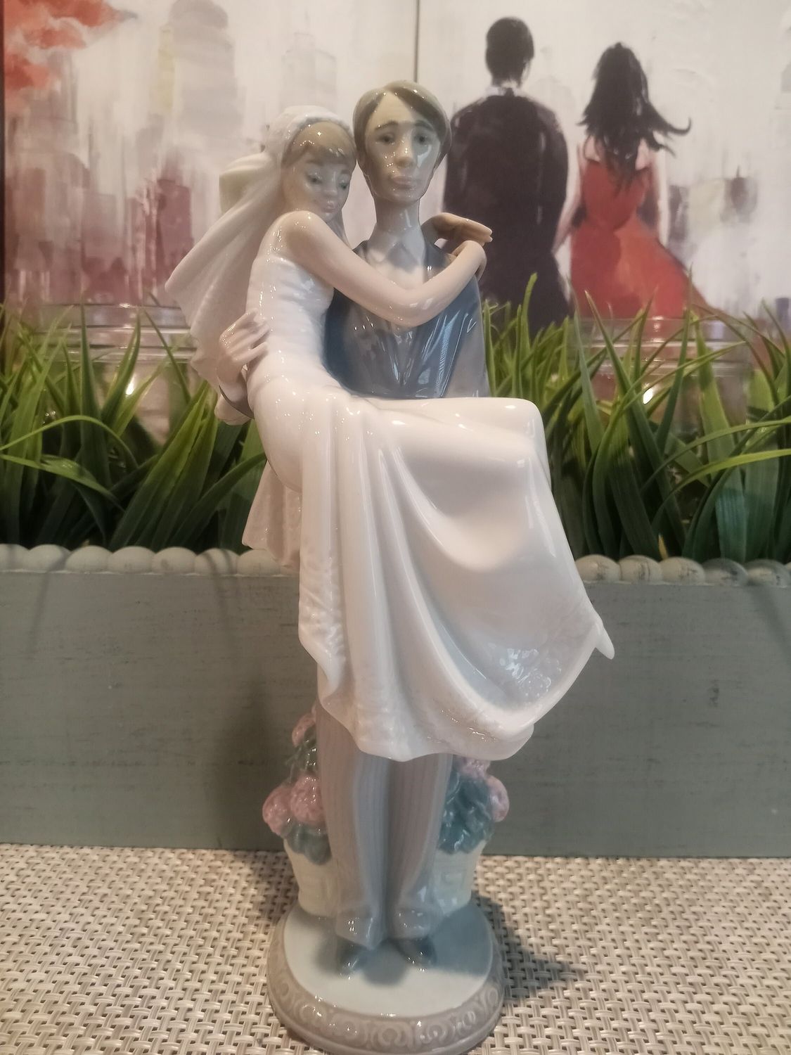 Lladro &quot;Over the Threshold&quot; #5282