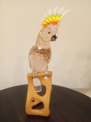 Swarovski Cockatoo-Red Paradise Bird #718565