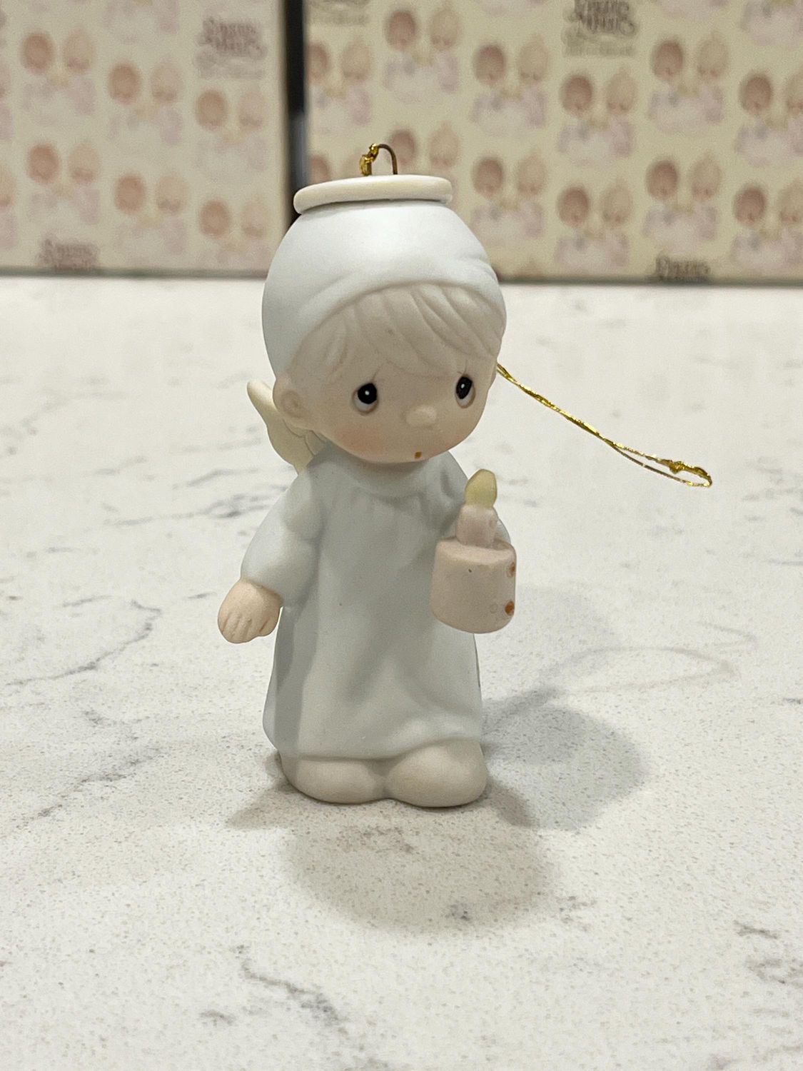 Precious Moments The First Noel Ornament Boy E2367