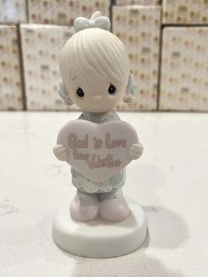 Precious Moments God is Love Dear Valentine #E7154 Precious Moments God is Love Dear Valentine #E7154