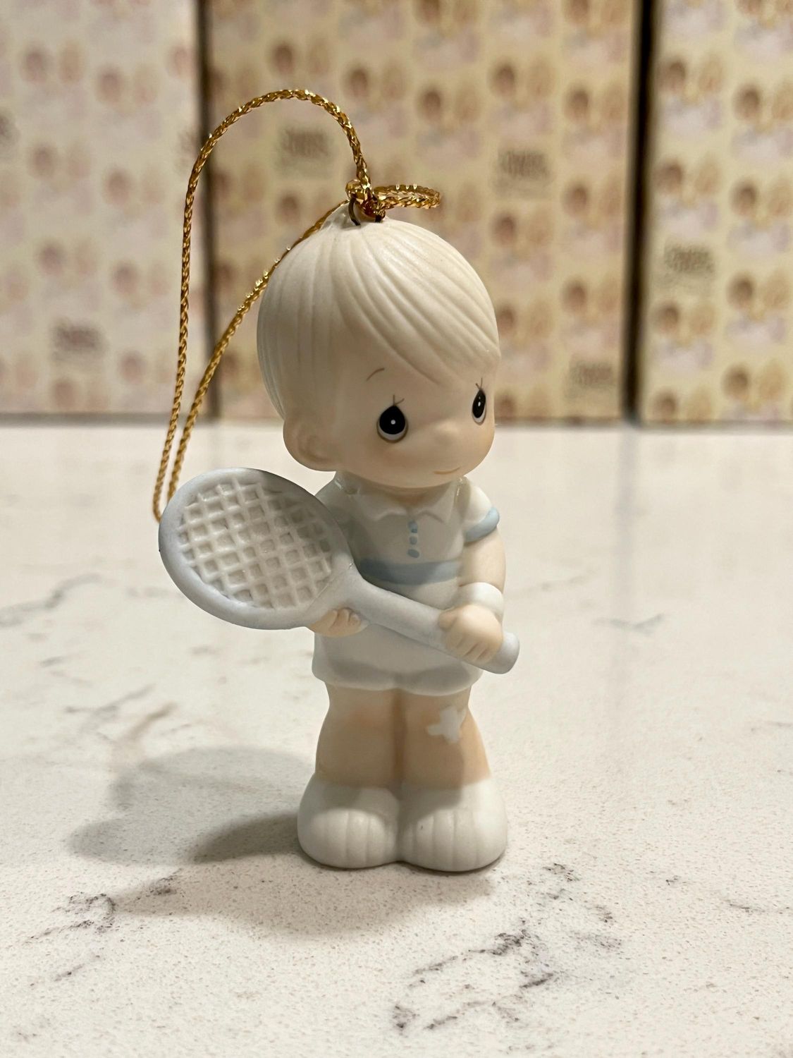 Precious Moments Serve With a Smile Ornament #102431