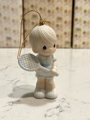 Precious Moments Serve With a Smile Ornament #102431