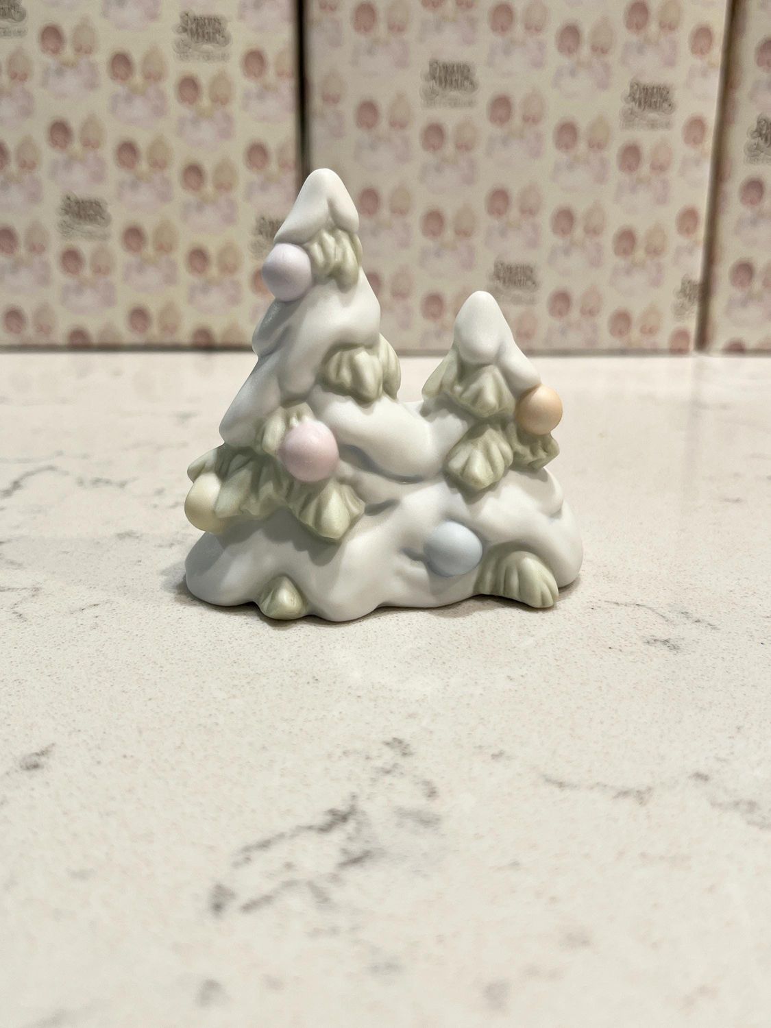 Precious Moments Sugar Town Double Tree Figurine #533181