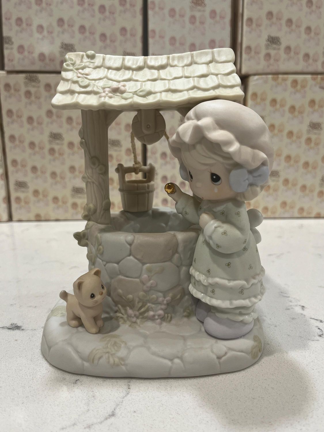 Precious Moments Wishing You Were Here Music Box 526916