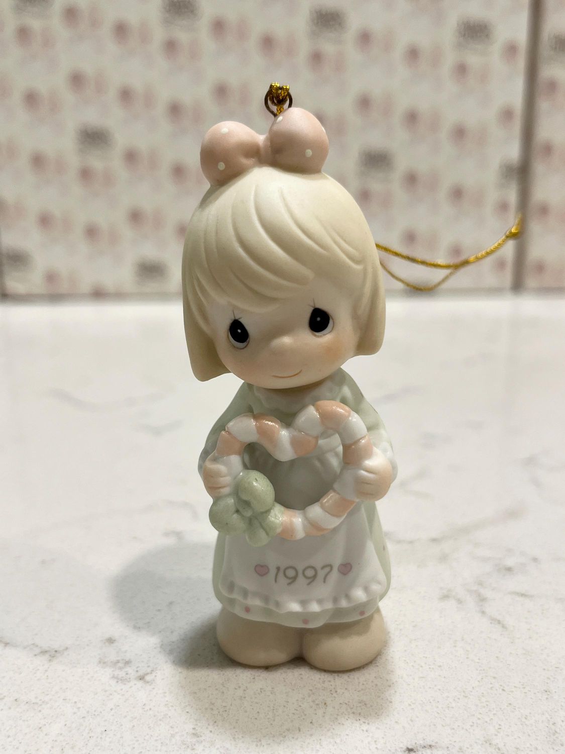 Precious Moments 1997 Cane, You Join Us for a Merry Christmas Ornament #272698