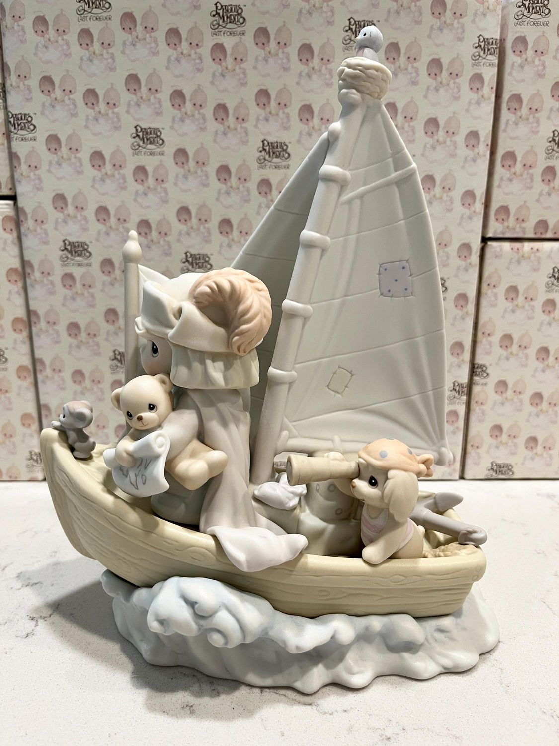 Precious Moments This Land Is Our Land 1992 Commemorative Figure #527386