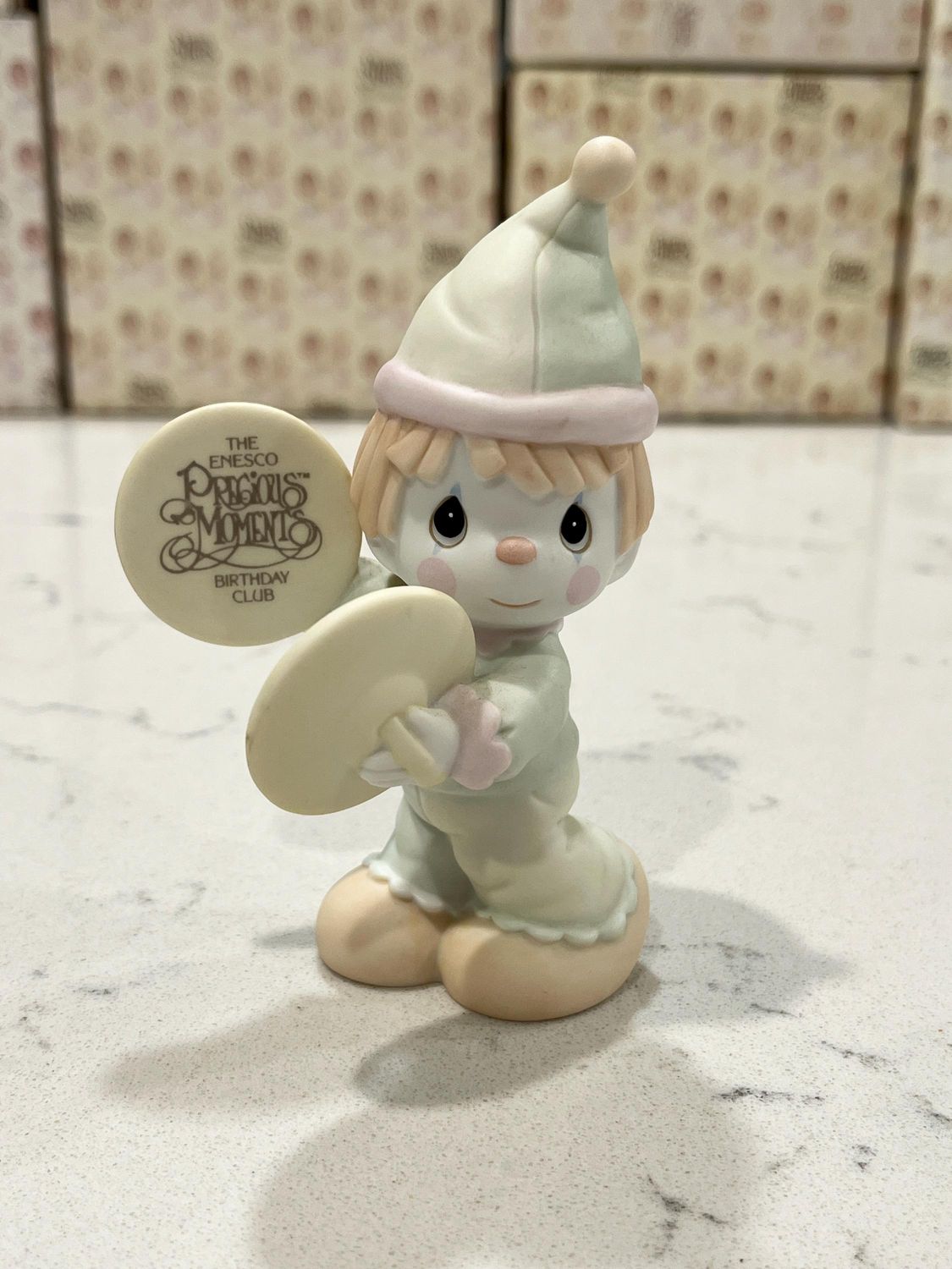 Precious Moments A Smile is a Cymbal of Joy B0102 Precious Moments A Smile is a Cymbal of Joy B0102