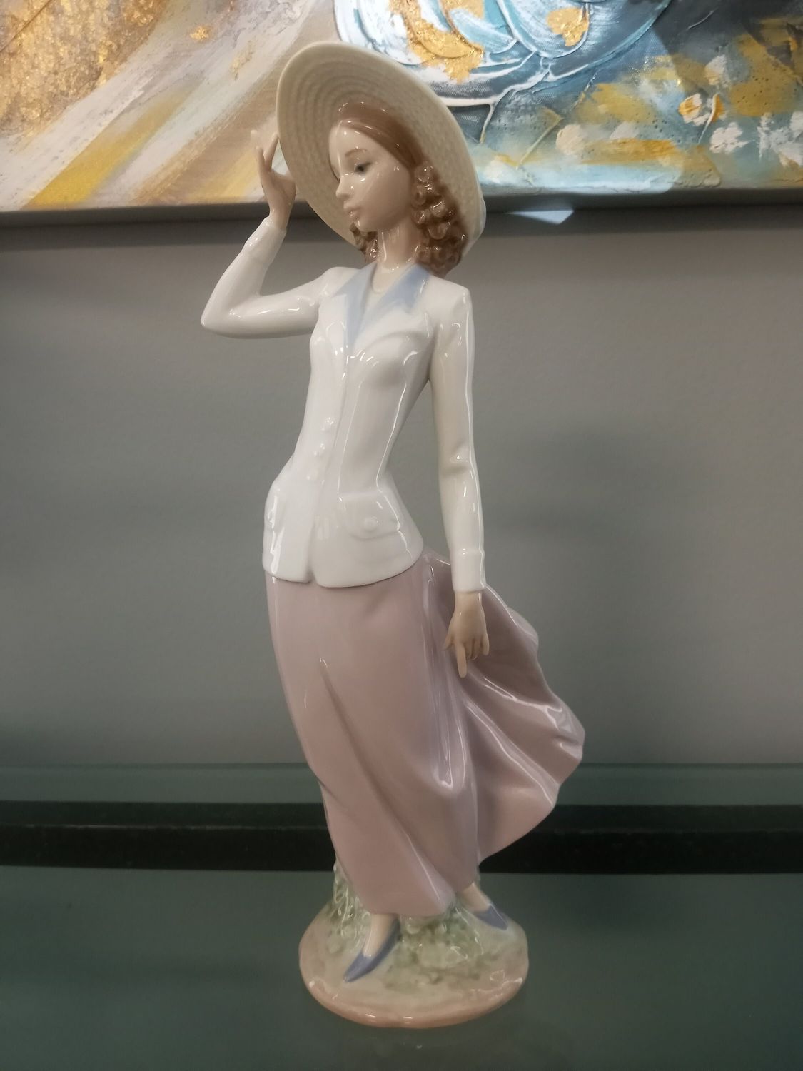 Lladro &quot;Breezy Afternoon&quot; #5682