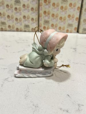 Precious Moments Slide Into the Next Milennium with Joy Ornament #587788