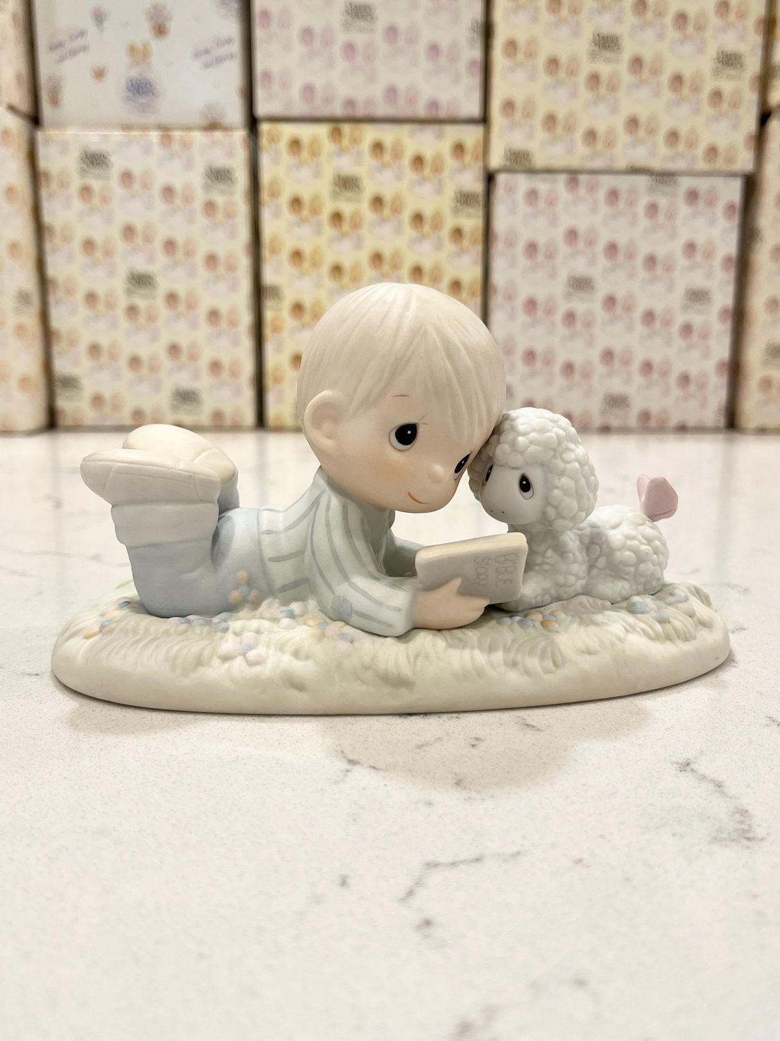 Precious Moments I Love to Tell the Story 1985 Members Figure PM852