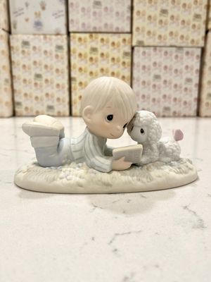 Precious Moments I Love to Tell the Story 1985 Members Figure PM852