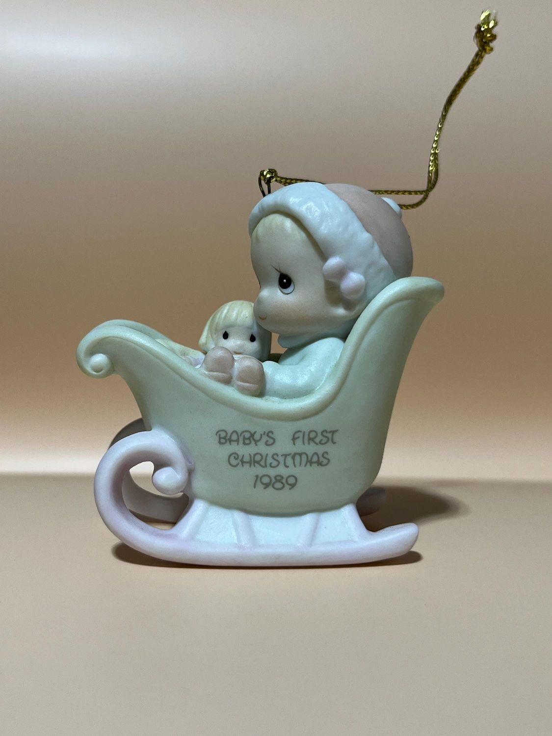 Precious Moments Baby&#39;s First Christmas 1998 Ornament #523208