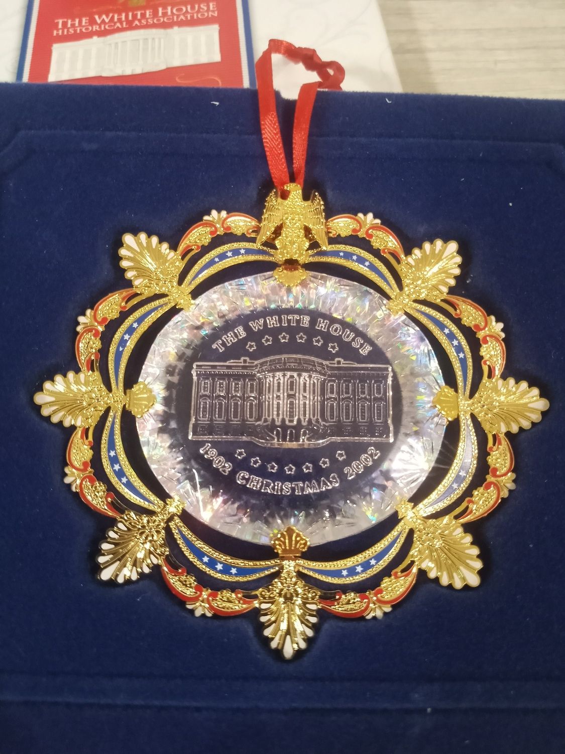 White House 2002 Theodore Roosevelt ornament